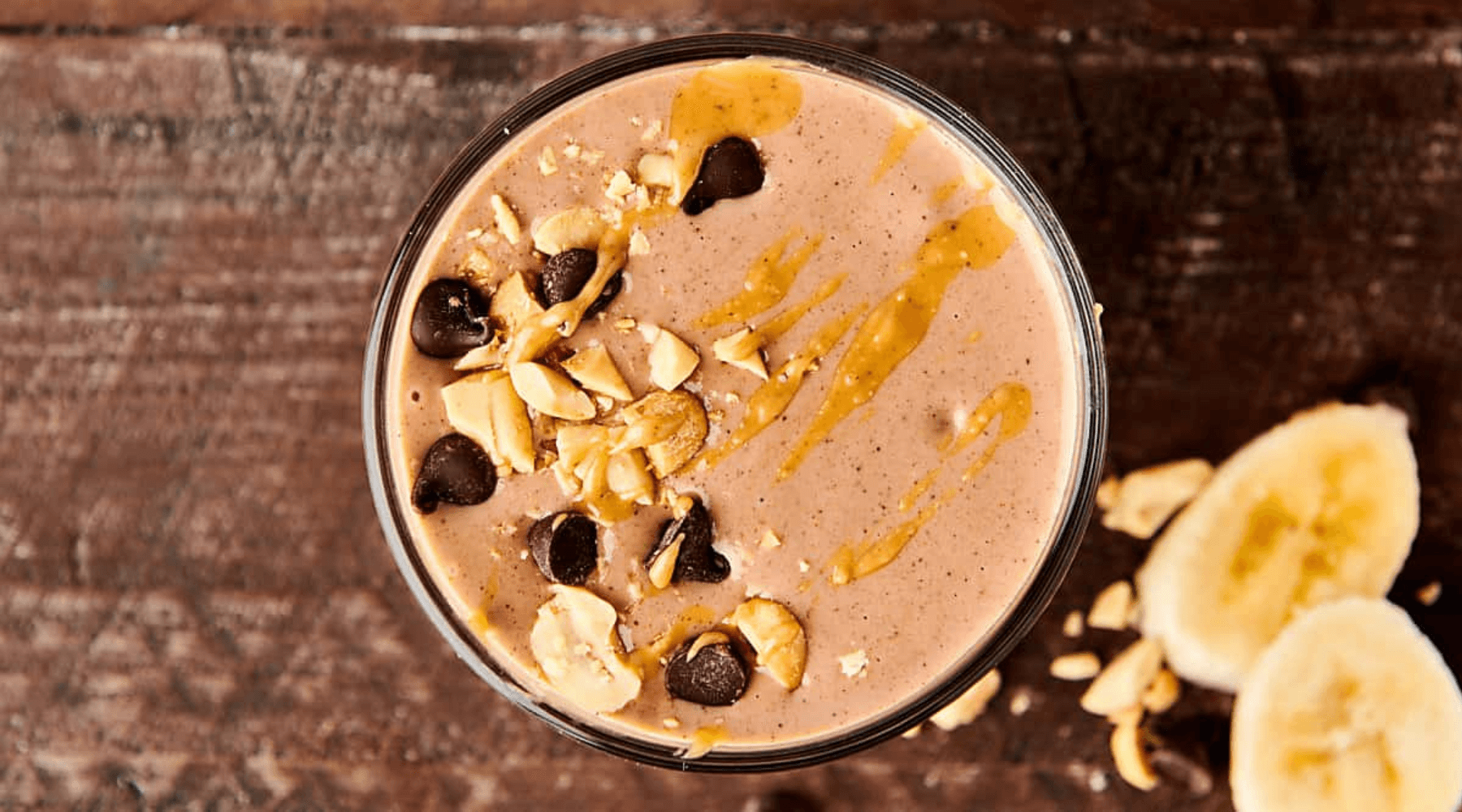 Smoothiebowl med Peanøttsmør og Banan