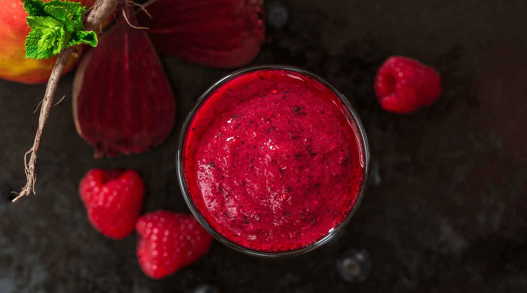 Bringebærsmoothie